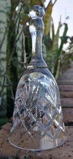 Cut Glass Dinner Bell