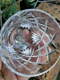 Cut Glass Dinner Bell