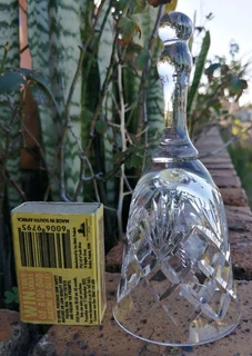 Cut Glass Dinner Bell