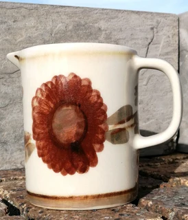 Vtg German Stoneware Jug 600ml