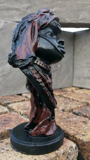 Rare find Masai Woman Figurine