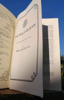 1946 Holy Qur&#39;an Yusuf Ali Arabic and English Translation w/ Explanatory Notes