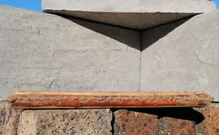 Moroccan Frame Drum Small Duff - Berber henna design