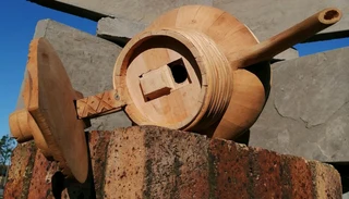 Pipekanne Norway Handcrafted Wood Spout Can