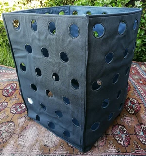 Collapsible 90L Polyester Basket