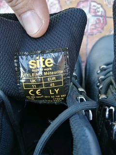 Site Safety Boots UK size 11 Meteorite Style
