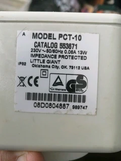 Peristaltic Condensate Removal Pump PCT-10 Little Giant Company