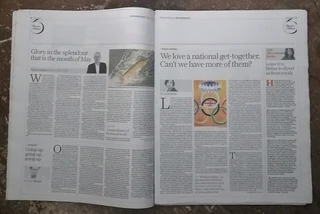 Royal Wedding Newspaper 29 April 2011 The Independent