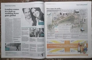 Royal Wedding Newspaper 29 April 2011 The Independent