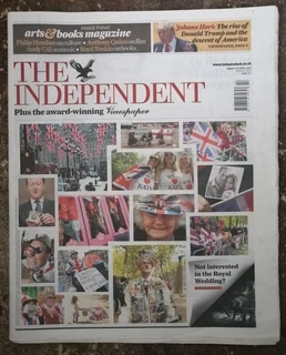 Royal Wedding Newspaper 29 April 2011 The Independent