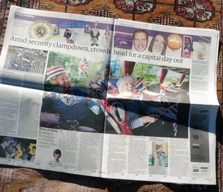the guardian Friday 29.04.11 Royal Wedding Collectable Newspaper