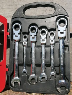Ratchet Spanner Set 8,10,13,15,17,19mm