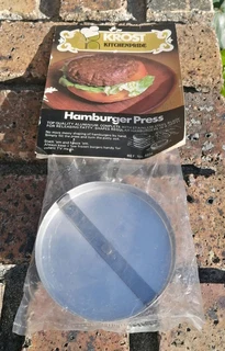 Unused vtg Hamburger Press- KROST