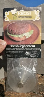 Unused vtg Hamburger Press- KROST