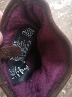 Marks and Spencer Medium Brown Leather Gloves