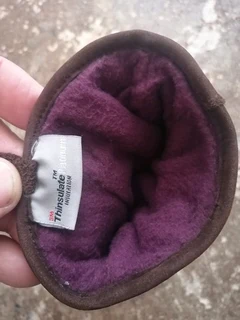 Marks and Spencer Medium Brown Leather Gloves