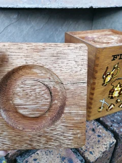 vtg Nesting Cannisters Flour Sugar Tea Coffee