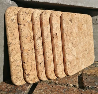 Chunky Cork Placemats 200x200x10mm