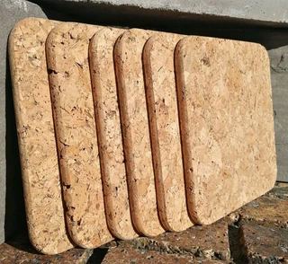 Chunky Cork Placemats 200x200x10mm