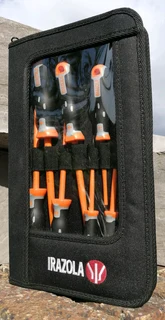 New*IRAZOLA* 7Pc Scewdriver Set in carry case
