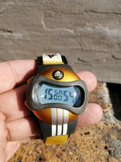rare adidas 10-0099 chrono sports watch