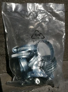 10x Hose Clips 20-32mm Hose Clamps x10