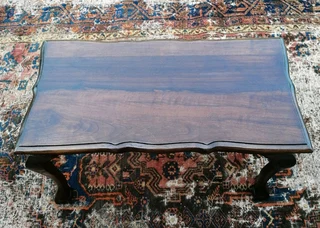 Sml Mid-Century Imbuia Coffee Table