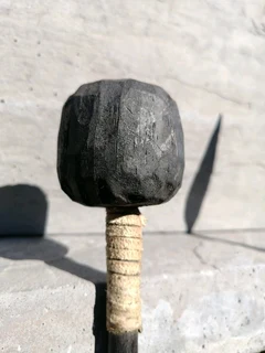 Vtg Small Ornamental Tribal Beaded- battle gear