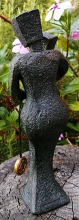 Bronze effect Sculpture-M o t herly L o ve Cubist Figure