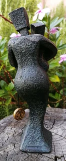 Bronze effect Sculpture-M o t herly L o ve Cubist Figure