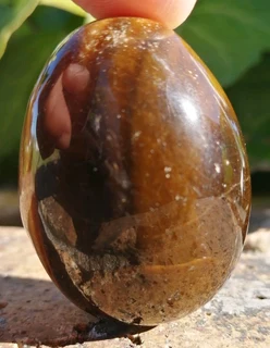 Tiger&#39;s Eye Stone Egg 4x3cm