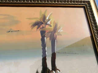 H Anderson Art Desert Scene