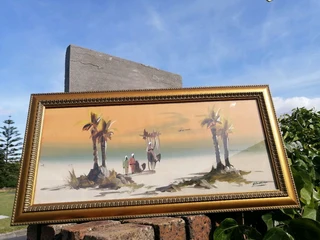 H Anderson Art Desert Scene