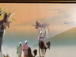 H Anderson Art Desert Scene