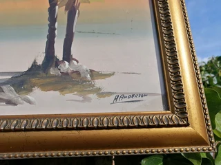 H Anderson Art Desert Scene