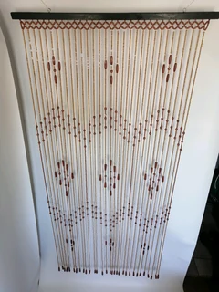 vtg Beaded Curtain