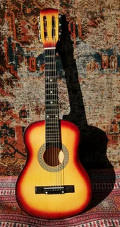 vtg Child's Guitar