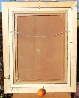 I Pasquale Oil on Canvas Board Original Art Spanish Steps Italy