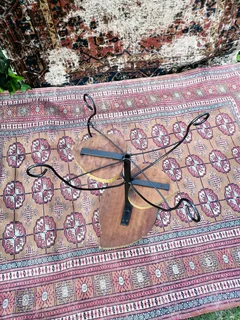 Retro Three-Tier Plant Stand