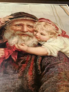 Frederick Morgan &#34;Welcome Home&#34; print fisherman, children, kids, nautical