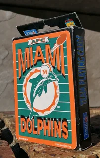 1994 Miami Dolphins Playing Cards