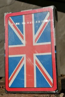 Vtg UK playing cards - in sealed plastic wrap