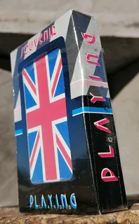 Vtg UK playing cards - in sealed plastic wrap