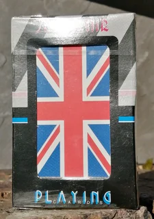 Vtg UK playing cards - in sealed plastic wrap