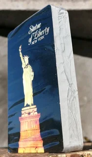 Vtg rare 1980s deck of cards Statue of Liberty NY- new old stock
