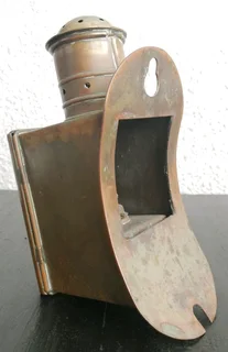 Antique Ships Engine Order Telegraph Side Lantern/Illumination Lamp