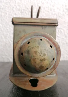 Antique Ships Engine Order Telegraph Side Lantern/Illumination Lamp