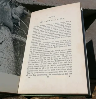 Born Free Joy Adamson - Lion Cub raised by the Adamsons