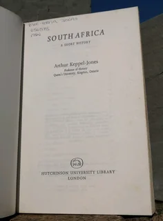 South Africa 5th ed 1975 A.Keppel-Jones