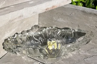 1950&#39;s Gondola Bowl - Jeanette Glass